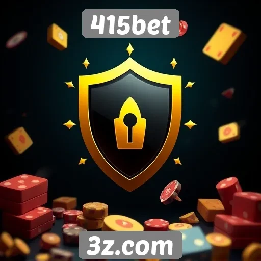 Funções de segurança no site de jogos 415bet