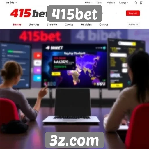 Análise da experiência do usuário no 415bet